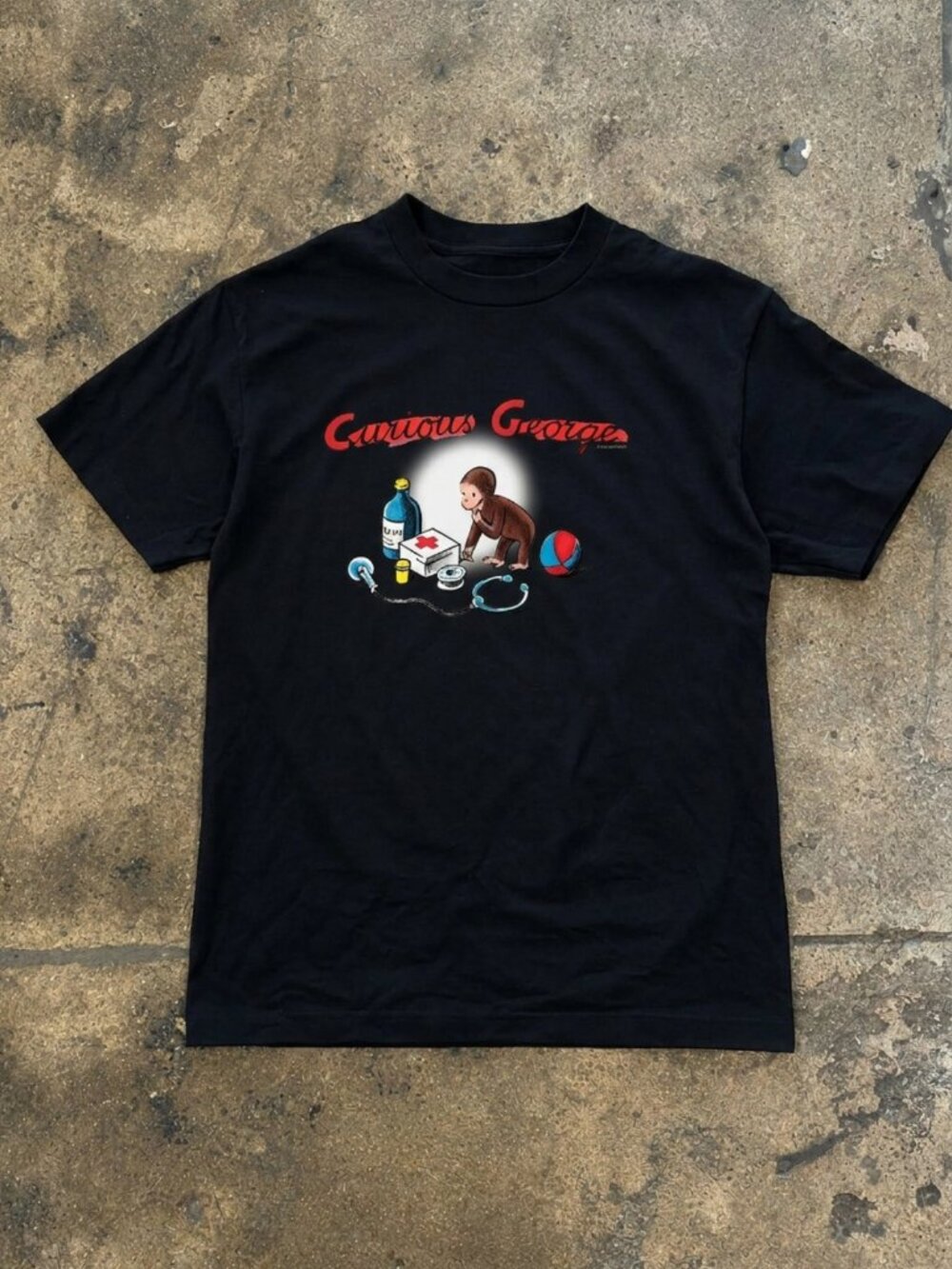 Gildan Men's White T-shirt Reprint